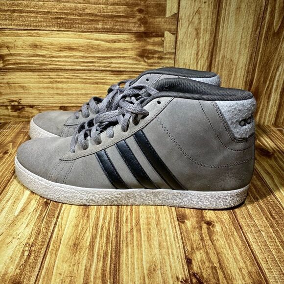 ADIDAS DAILY MID HIGH NEO  GREY NEON size 10,5 - Picture 4 of 7
